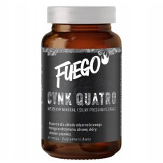 Fuego Cynk Quatro 15 mg 60 veg caps. / Cynk