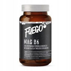 Fuego Mag B6 125 mg 90 veg caps. / Cytrynian Magnezu