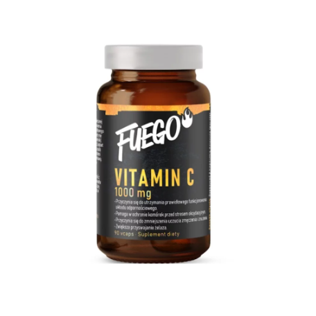 Fuego Vitamin C 1000 mg 90 veg caps. / Witamina C