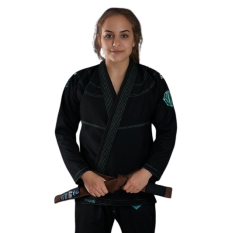 Ground Game Kimono/gi damskie do BJJ Champion 2.0 Mint Czarne