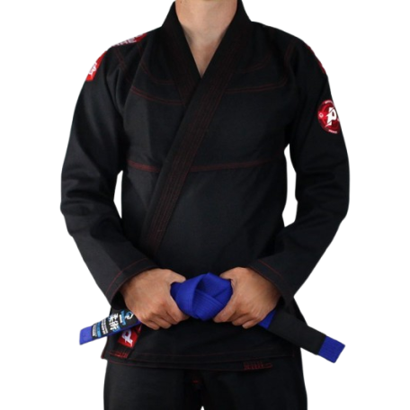 Ground Game GI do BJJ dla nastolatków Prodigy Czarne