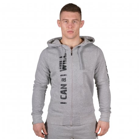 Beltor Bluza "I Can & I Will" Zip Hoodie