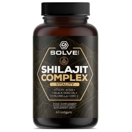 Solve Labs Shilajit Complex 60 softgels
