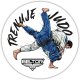 BELTOR JUDO MAGNES / MAGNET "TRENUJE JUDO RZUT" 60x60mm