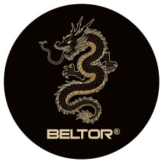 BELTOR MAGNES KARATE NA LODÓWKĘ GOLD DRAGON 60x60 mm