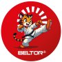 BELTOR MAGNES KARATE NA LODÓWKĘ TIGER KICK 60x60 mm