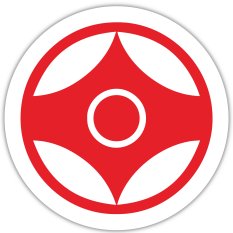 BELTOR MAGNES KARATE NA LODÓWKĘ KYOKUSHINKAI KANKU 60x60 mm