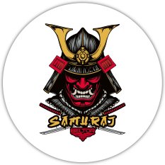 BELTOR MAGNES KARATE NA LODÓWKĘ SAMURAJ 60x60 mm