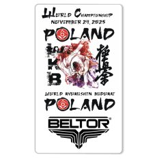 BELTOR MAGNES KARATE NA LODÓWKĘ WKB POLAND 55x90 mm