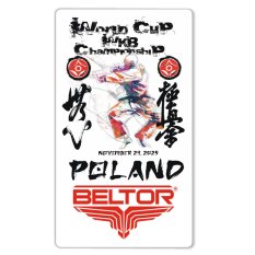 BELTOR MAGNES KARATE NA LODÓWKĘ WKB POLAND 55x90 mm