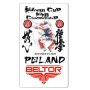BELTOR MAGNES KARATE NA LODÓWKĘ WKB POLAND 55x90 mm