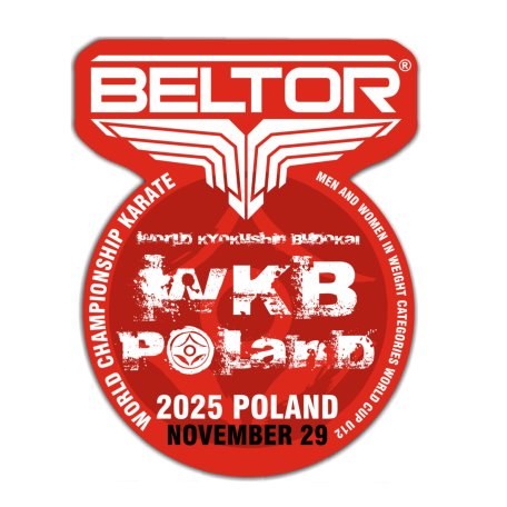 MAGNES KARATE NA LODÓWKĘ WKB POLAND 55x70 mm