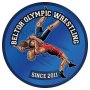 BELTOR MAGNES WRSTLING ZAPASY NA LODÓWKĘ OLYMPIC SUPLEX MEN BLUE 60x60 mm