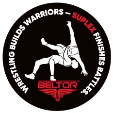 BELTOR MAGNES WRSTLING ZAPASY NA LODÓWKĘ WARRIORS OF THE MAT 60x60 mm