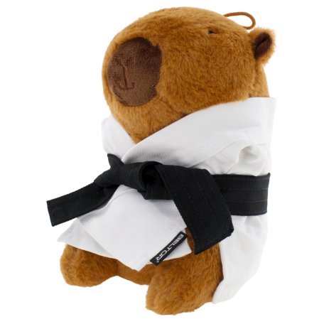 BELTOR Maskotka Karate KAPIBARA 23cm - Pluszowy Przyjaciel Każdego Karateki