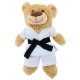 BELTOR Maskotka Karate MIŚ ciemny 32cm - Pluszowy Przyjaciel Każdego Karateki
