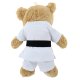 BELTOR Maskotka Karate MIŚ ciemny 32cm - Pluszowy Przyjaciel Każdego Karateki