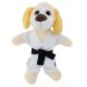 Beltor Maskotka Karate PIES biały 35cm - Pluszowy Przyjaciel Każdego Karateki
