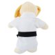 Beltor Maskotka Karate PIES biały 35cm - Pluszowy Przyjaciel Każdego Karateki