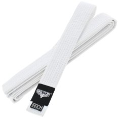 BELTOR BIAŁY PAS KARATE OBI UNIWERSALNY DO KIMONA KARATEGI