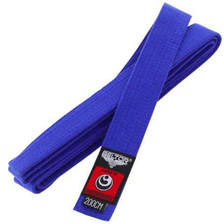 BELTOR NIEBIESKI PAS KARATE SHINKYOKUSHINKAI DO KIMONA KARATEGI