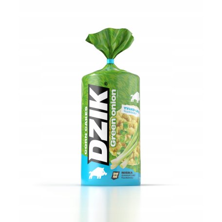 Warszawski Koks DZIK WAFLE KUKURYDZIANE LOW FAT - ZIELONA CEBULKA