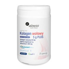 Aliness Kolagen wołowy 5 g PLUS witamina C