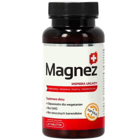 NutriTab Elite Magnez + Witamina B6 150 mg 60 kaps