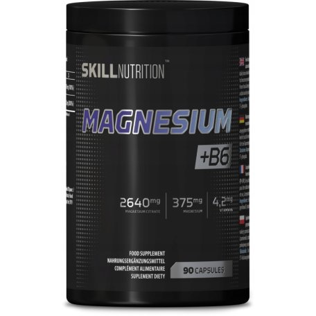 Skill Nutrition Magnez + Witamina B6 - 90 kaps