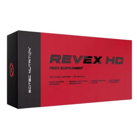 Scitec Nutrition Revex-16 Zaawansowany Spalacz Tłuszczu 120 kaps