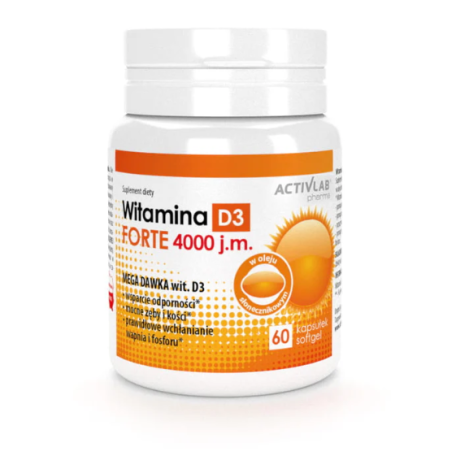 Activlab Witamina D3 60 kaps