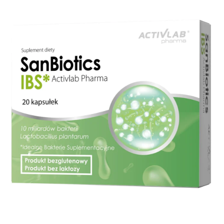 Activlab SanBiotics IBS Probiotyki 20kaps