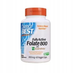 Doctor's Best Fully Active Folate 800mcg 60 kaps