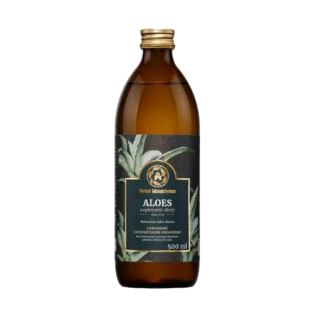 Herbal Monasterium Aloes Naturalny Sok 500 ml