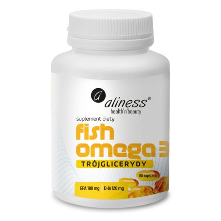 ALINESS FISH OMEGA 3 TRÓJGLICERYDY 180/120 mg 60 kap