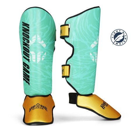 Ground Game Lekkie ochraniacze na piszczele Prime Green 1811