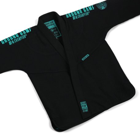 Ground Game Kimono/gi damskie do BJJ Champion 3.0 Mint Czarne