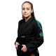 Ground Game Kimono/gi damskie do BJJ Champion 3.0 Mint Czarne