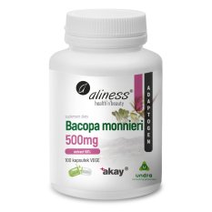 Aliness Bacopa Monnireni Exctract 50% 500mg x100 Vege Caps