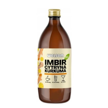 CHIAS BROTHERS IMBIR KURKUMA CYTRYNA 500 ml (Mixer) BIO WELSOM