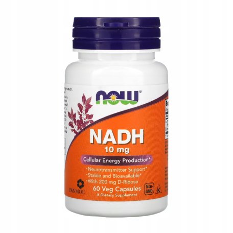 NOW FOODS NADH 10 mg 60 kaps