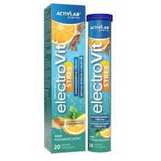 ACTIVLAB ELEKTROLITY ELECTROVIT STRES 20 tab. musujących POMARAŃCZ