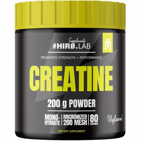 HIRO.LAB CREAPURE KREATYNA MONOHYDRAT 200 g. UNFLAVORED