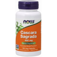NOW FOODS CASCARA SAGRADA 450 MG 100 kaps.