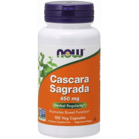 NOW FOODS CASCARA SAGRADA 450 MG 100 kaps.