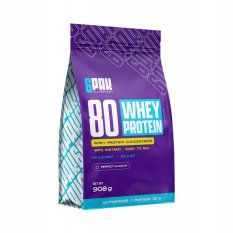 6 PAK 80 WHEY PROTEIN 908 g