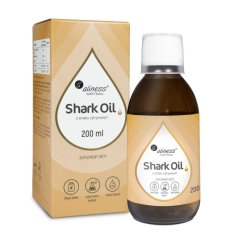Aliness Shark Oil + Wit A , Wit.D3 200 ml smak cytrynowy