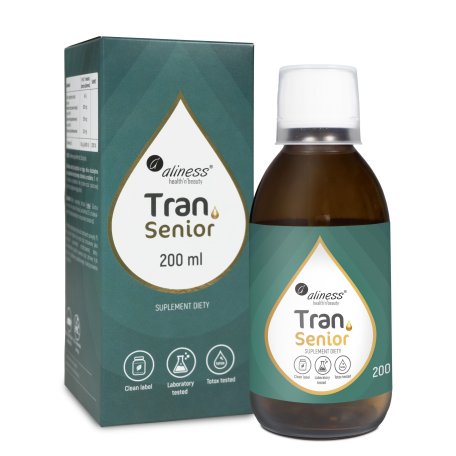 Aliness Tran SENIOR + D3 4000 IU 200 ml