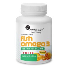 Aliness Fish Omega 3 FORTE Estry 500/250mg x 90 kapsułek
