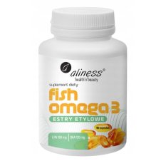 Aliness Fish Omega 3 Estry 180/120 mg x 90 kapsułek